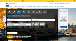 Desktop Screenshot of expedia.com.au