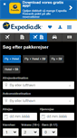 Mobile Screenshot of expedia.dk
