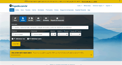 Desktop Screenshot of expedia.com.br