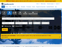 Tablet Screenshot of expedia.com.br