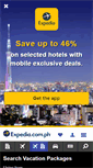 Mobile Screenshot of expedia.com.ph