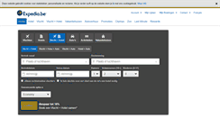 Desktop Screenshot of expedia.be